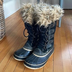 Sorel Joan of Arctic Black Winter Boots